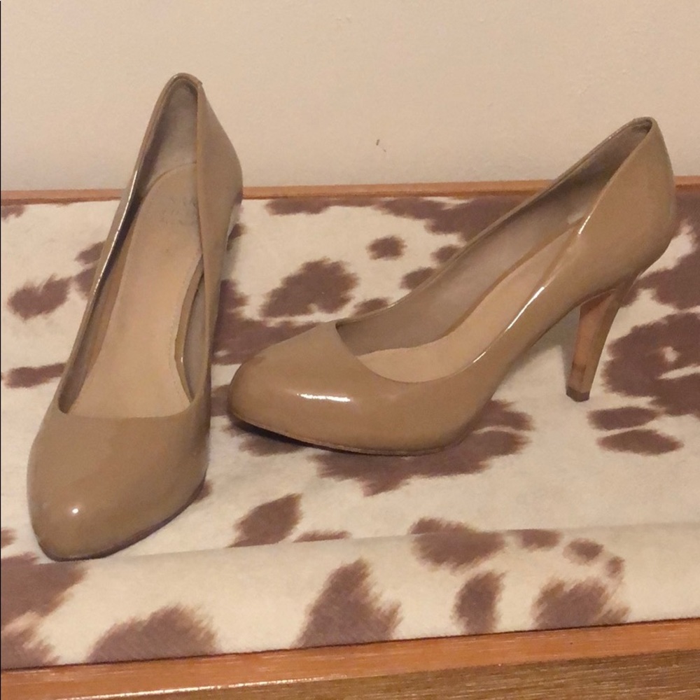 Saks Fifth Avenue nude heels